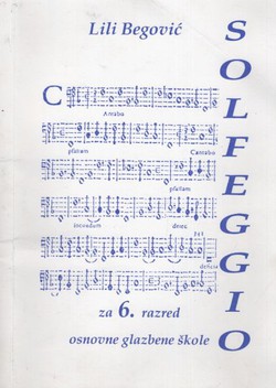 Solfeggio za 6. razred osnovne glazbene škole
