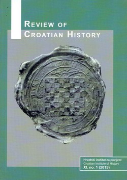Review of Croatian History XI/1/2015