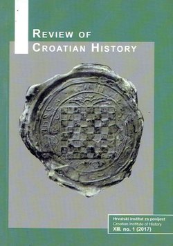 Review of Croatian History XIII/1/2017