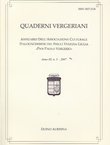 Quaderni Vergeriani III/3/2007