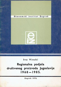Regionalna podjela društvenog proizvoda Jugoslavije 1968-1985.