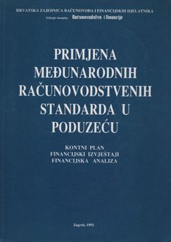 Primjena međunarodnih računovodstvenih standarda u poduzeću
