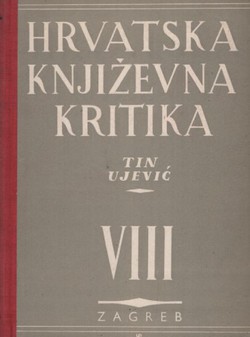 Hrvatska književna kritika VIII.