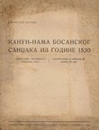 Kanun-nama bosanskog sandžaka iz godine 1530