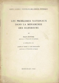 Les problemes nationaux dans la monarchie des Habsbourg