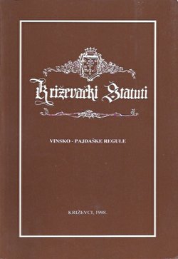 Križevački Štatuti. Vinsko-pajdaške regule