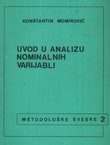 Uvod u analizu nominalnih varijabli
