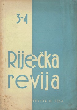 Riječka revija IIII/3-4/1954