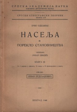 Naselja i poreklo stanovništva 30/1948