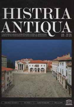 Histria antiqua 5/1999