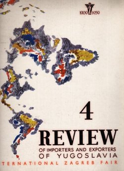 4 Review of Importets and Exporters of Yugoslavia. Internatonal Zagreb Fair