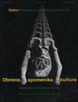 Radovi Instituta za povijest umjetnosti 20/1996. Obnova spomenika kulture