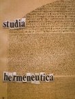 Studia hermeneutica. Band 5