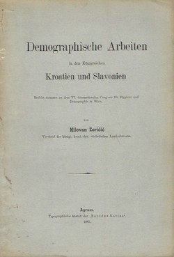 Demographische Arbeiten in den Königreichen Kroatien und Slavonien