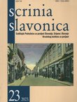 Scrinia slavonica 23/2023