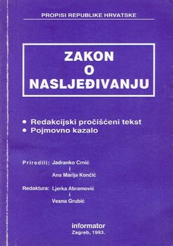 Zakon o nasljeđivanju