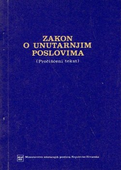 Zakon o unutarnjim poslovima