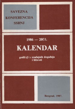 Kalendar godišnjica 1986-2000