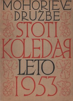 Koledar Družbe sv. Mohorja za leto 1953.