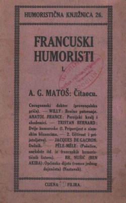 Francuski humoristi I. (Humoristična knjižnica 26)