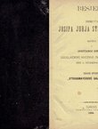 Besjeda biskupa Josipa Jurja Strossmayera rečena u Svetčanoj sjednici Jugoslavenske akademije znanosti i umjetnosti dne 9. studenoga 1884. prigodom otvorenja "Strossmayerove galerije slika"