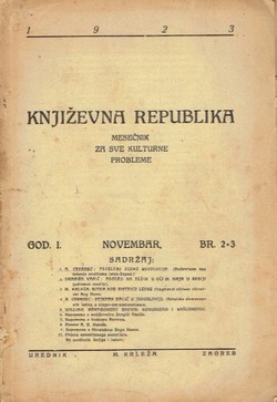 Književna republika I/2-3/1923
