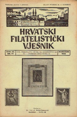 Hrvatski filatelistički vjesnik III/12/1942