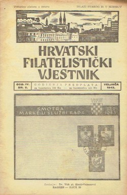 Hrvatski filatelistički vjesnik IV/2/1943
