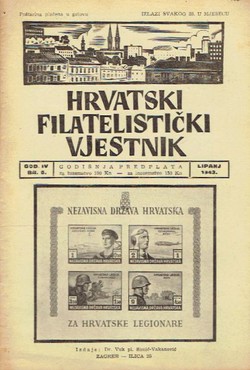 Hrvatski filatelistički vjesnik IV/6/1943