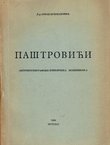 Paštrovići. Antropogeografsko-etnološka ispitivanja