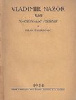 Vladimir Nazor kao nacionalni pjesnik