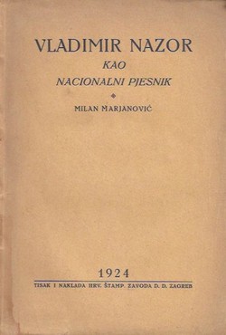 Vladimir Nazor kao nacionalni pjesnik
