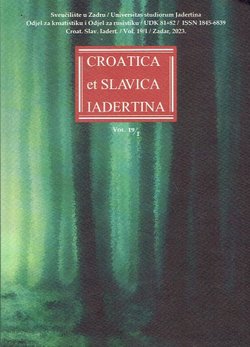 Croatica et Slavica Iadertina 19/1/2023