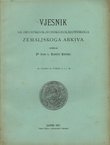 Vjesnik Kr. hrvatsko-slavonsko-dalmatinskoga zemaljskog arkiva IX/3-4/1907