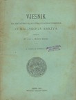 Vjesnik Kr. hrvatsko-slavonsko-dalmatinskoga zemaljskog arkiva XI/1/1908