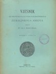 Vjesnik Kr. hrvatsko-slavonsko-dalmatinskoga zemaljskog arkiva XI/2/1909