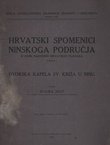 Hrvatski spomenici ninskog područja iz dobe narodnih hrvatskih vladara I. Dvorska kapela sv. Križa u Ninu