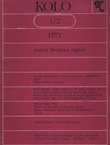 Kolo 1-2/1971 (Danijel Dragojević: Četvrta životinja i cilindričan obzor)
