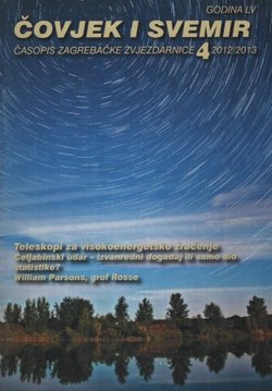 Čovjek i svemir. Časopis zagrebačke zvjezdarnice 4/2012-2013
