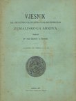 Vjesnik Kr. hrvatsko-slavonsko-dalmatinskoga zemaljskog arkiva XIII/1-2/1911