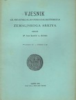 Vjesnik Kr. hrvatsko-slavonsko-dalmatinskoga zemaljskog arkiva XV/4/1913