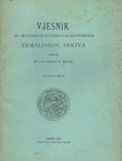 Vjesnik Kr. hrvatsko-slavonsko-dalmatinskoga zemaljskog arkiva XVI/1914