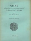 Vjesnik Kr. hrvatsko-slavonsko-dalmatinskoga zemaljskog arkiva XVIII/3/1916