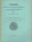 Vjesnik Kr. hrvatsko-slavonsko-dalmatinskoga zemaljskog arkiva XIX/1-2/1917