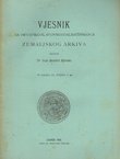 Vjesnik Kr. hrvatsko-slavonsko-dalmatinskoga zemaljskog arkiva XX/3/1918