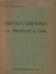 Hrvati u izborima 11. prosinca 1938.