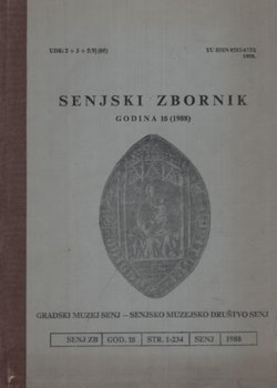 Senjski zbornik 15/1988