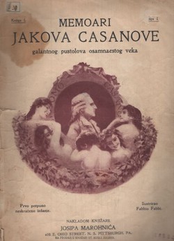 Memoari Jakova Casanove galantnog pustolova osamnaestog veka