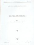 Hrvatska bibliografija. Niz B. prilozi u časopisima i zbornicima 4/1991