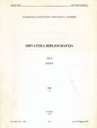 Hrvatska bibliografija. Niz A. Knjige 2/1992